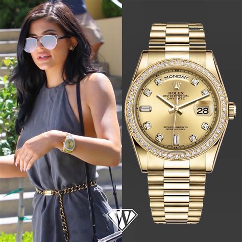 kylie jenner rolex watch|new kylie jenner watches.